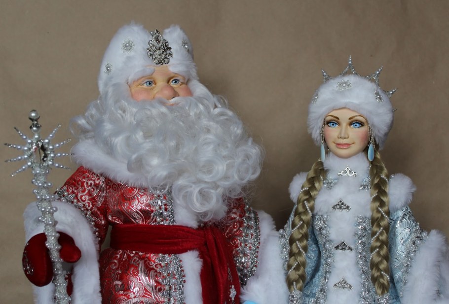 Галина Маковская куклы дед Мороз
