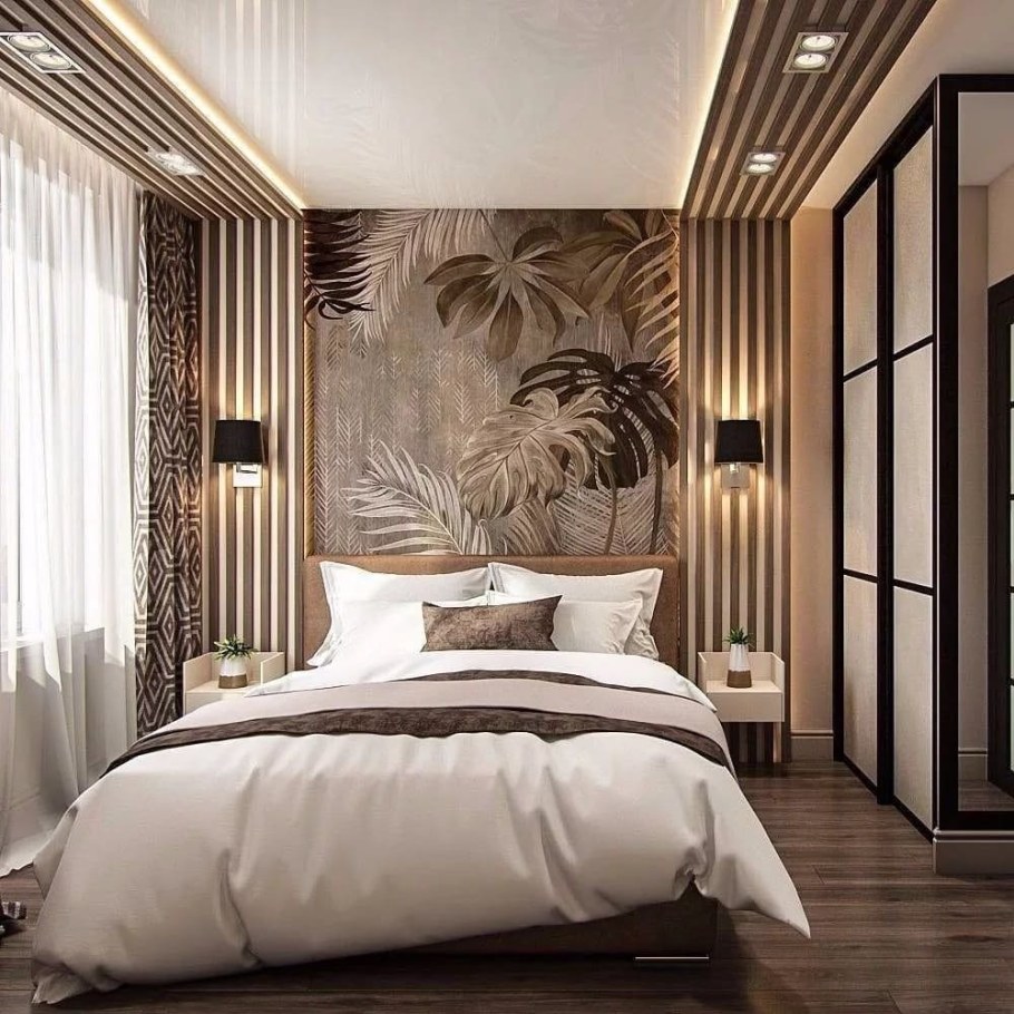 Д Щайн интерьера спальни