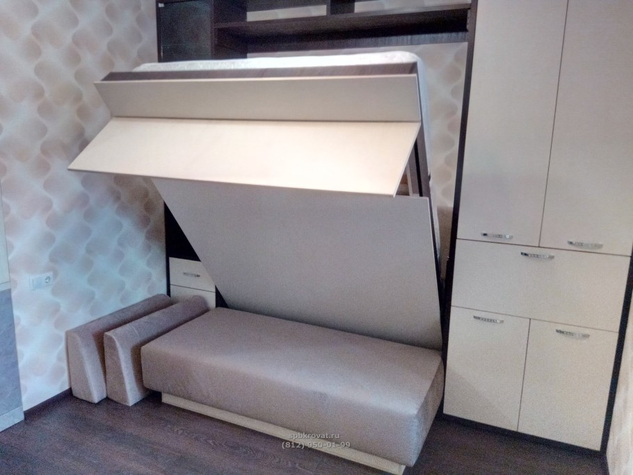 Шкаф-кровать-диван трансформер 3