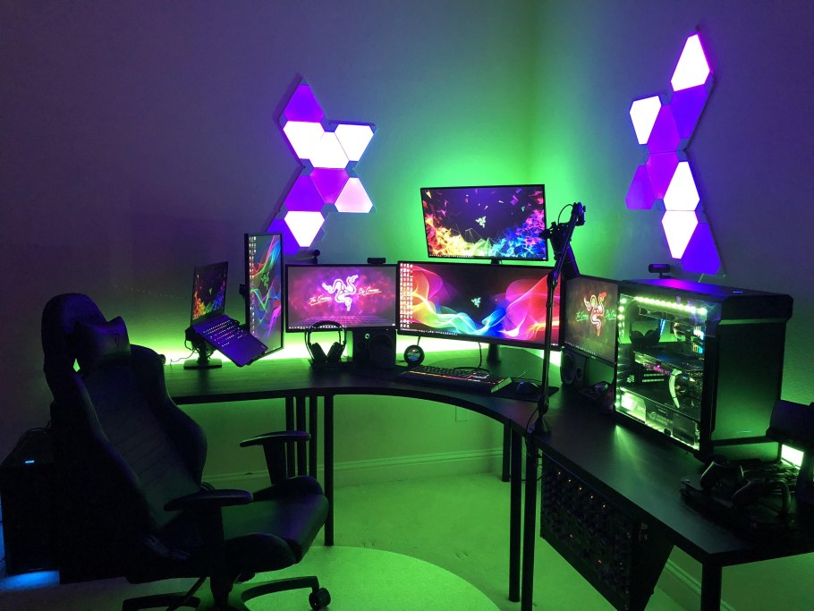 Красивые компьютерные комнаты