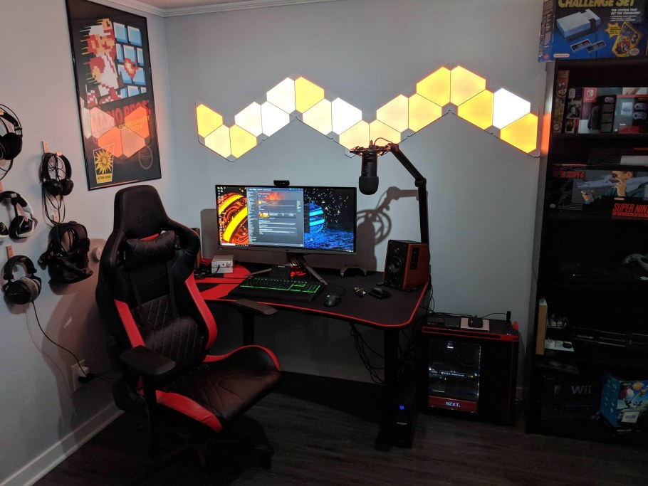 Игровой сетап геймера икеа