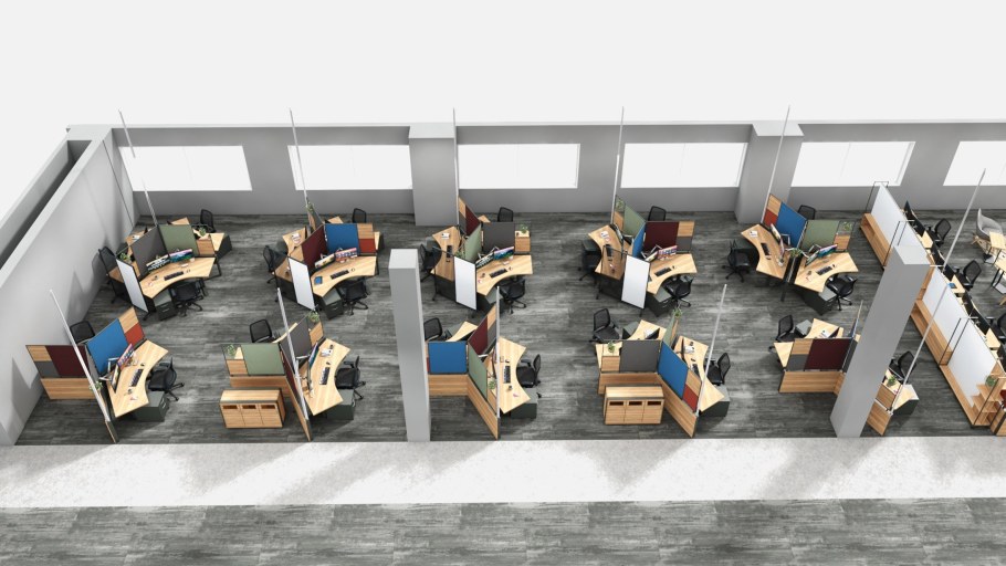 Опен Спейс 50 человек