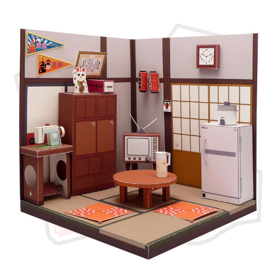 Макет комнаты с мебелью