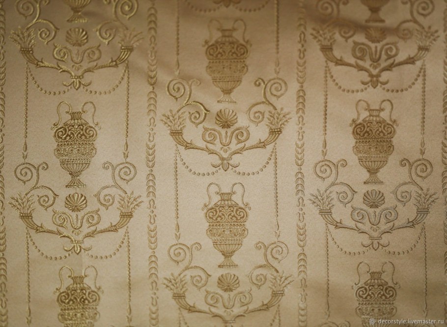 Орнамент Ампир в тканях 19 век