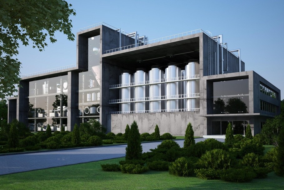 Современные фасады зданий