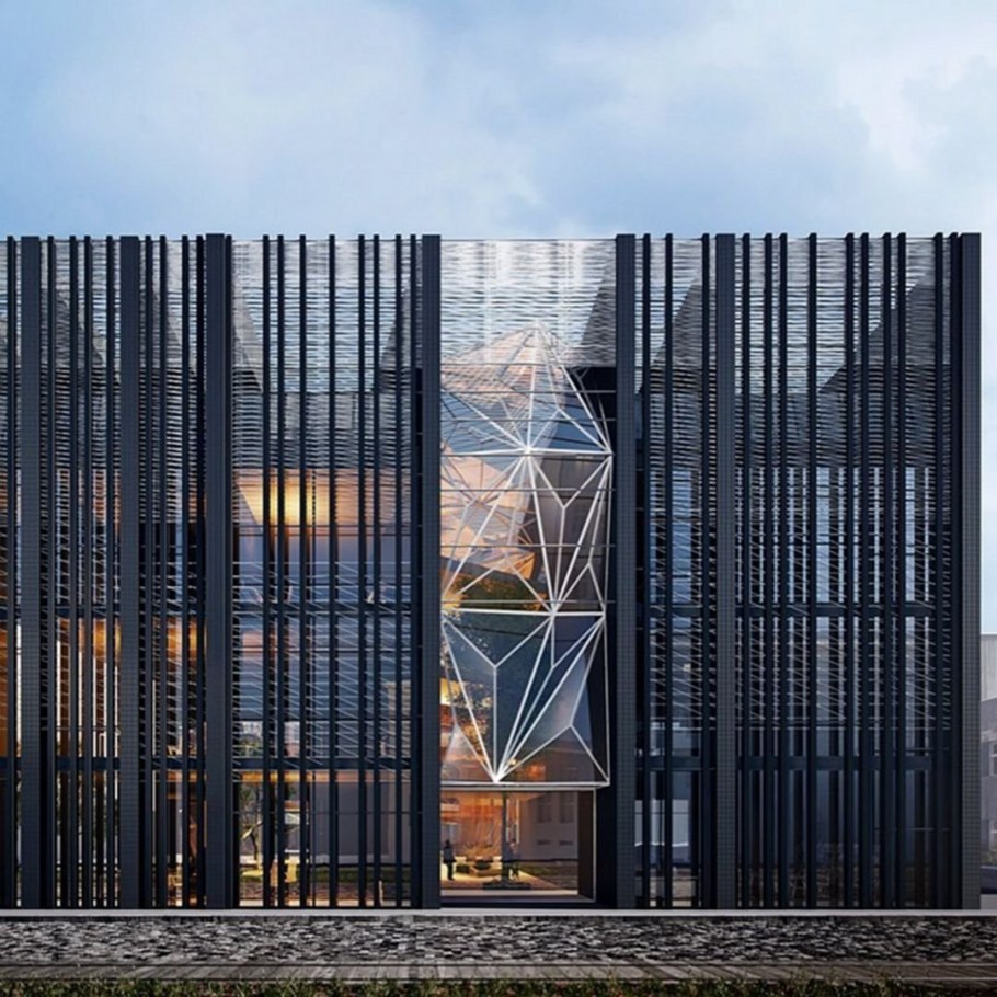 Современные фасады зданий