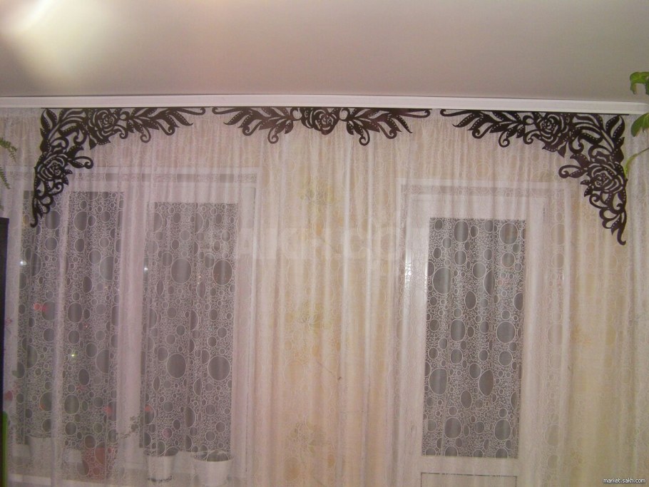 Ажурное бандо для штор