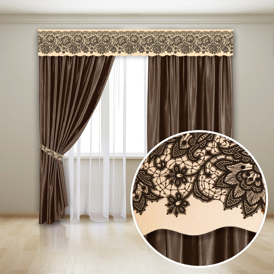 Жесткий ламбрекен