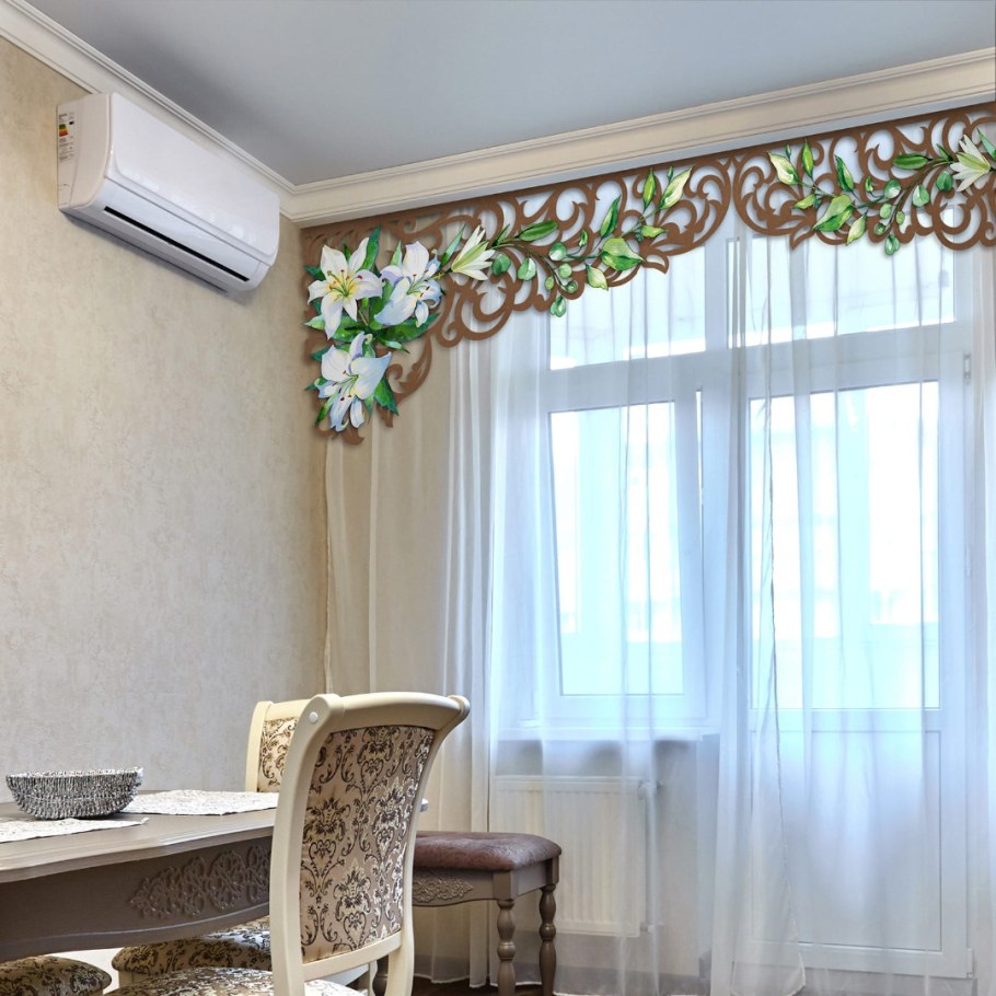 Ламбрекен на кухню