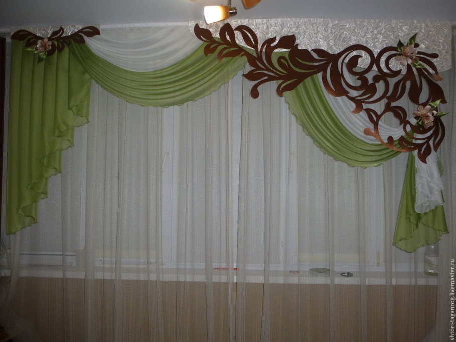 Оригинальные ламбрекены