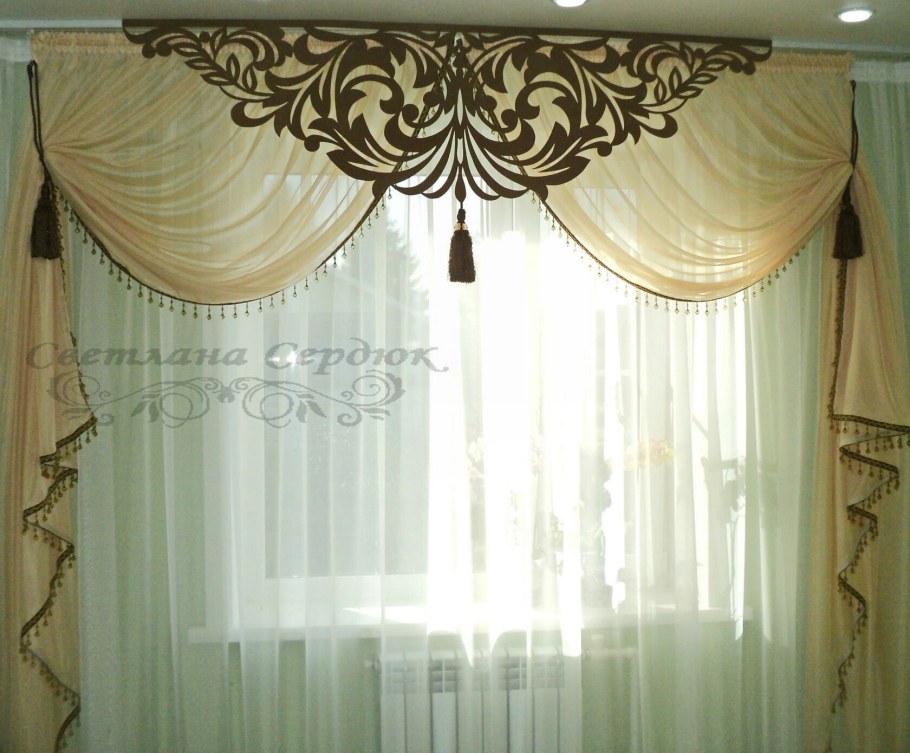 Планка Ажур ламбрекен