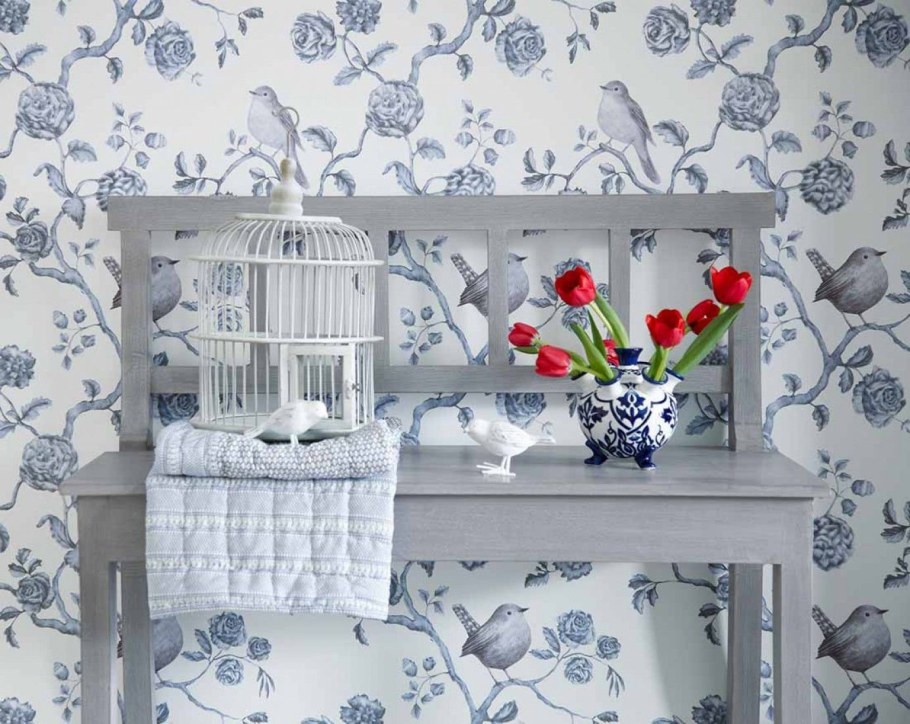 Птички в интерьере