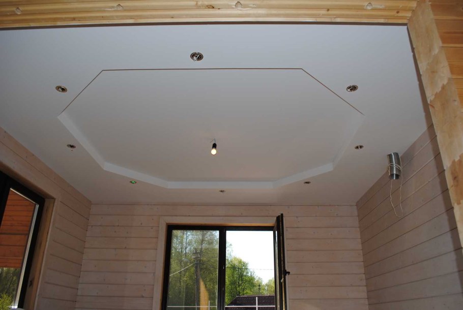 Потолок из гипрока