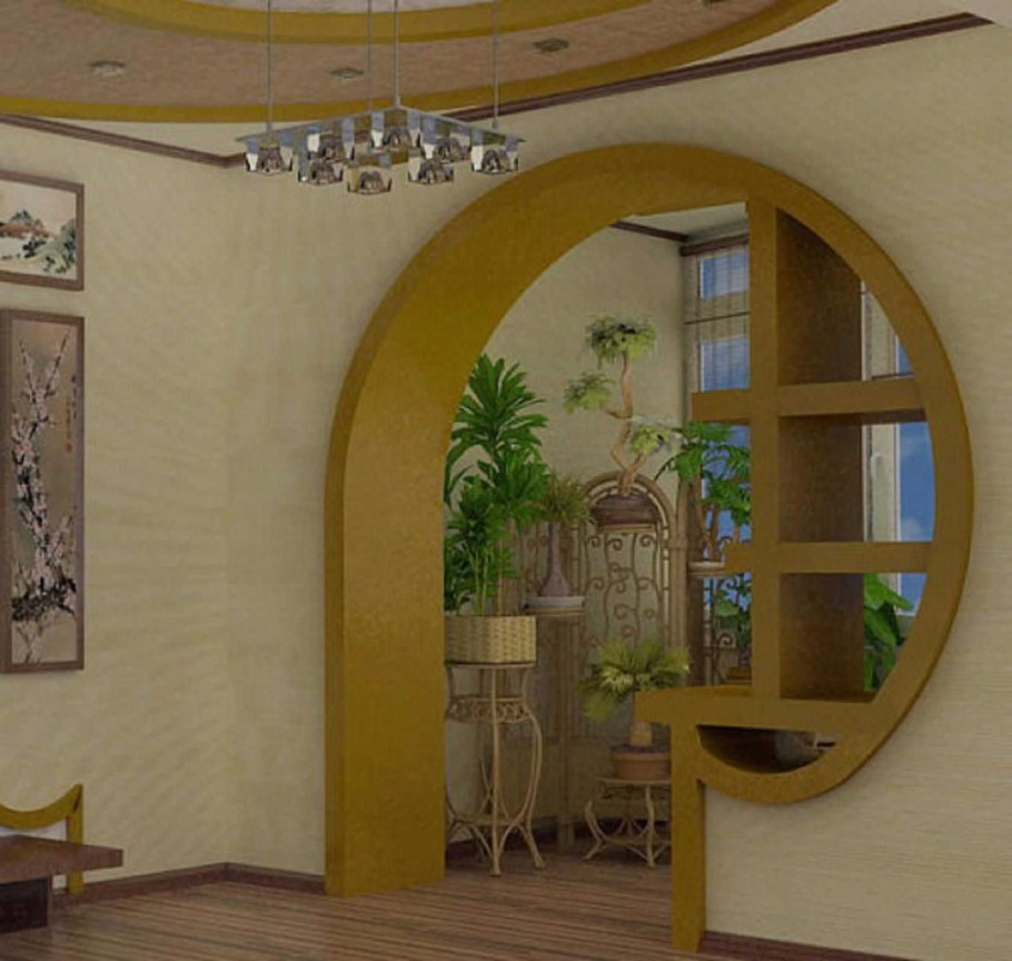 Межкомнатные перегородки арки