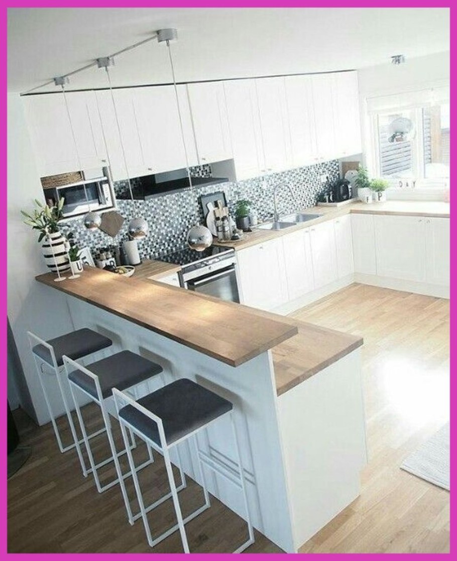 Планировка кухни с полуостровом