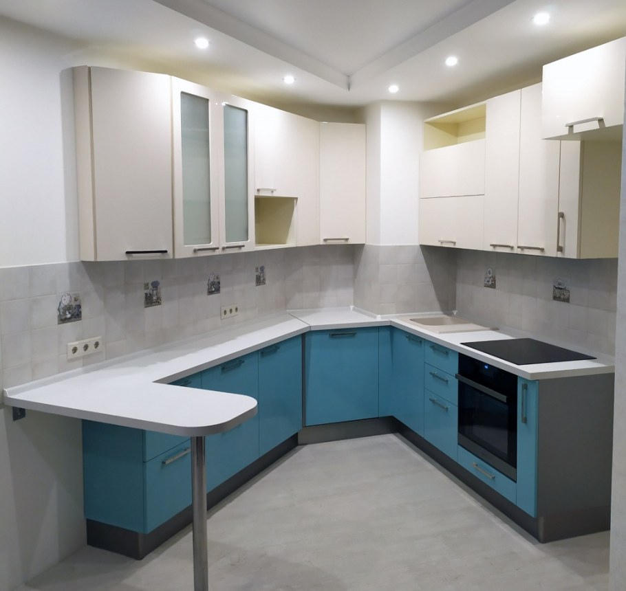 П образные кухни