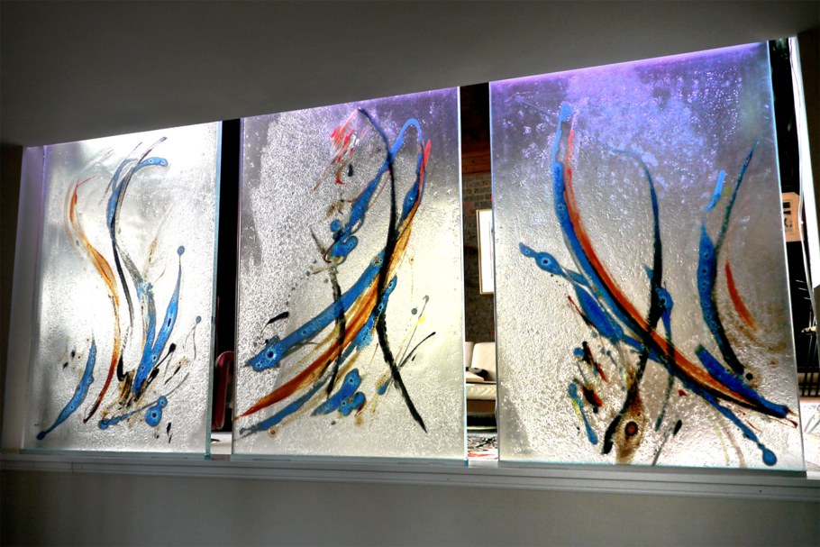 Художественное стекло в интерьере