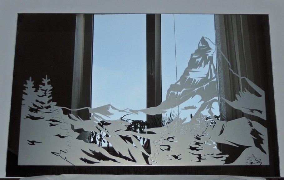 Картины на зеркале своими руками