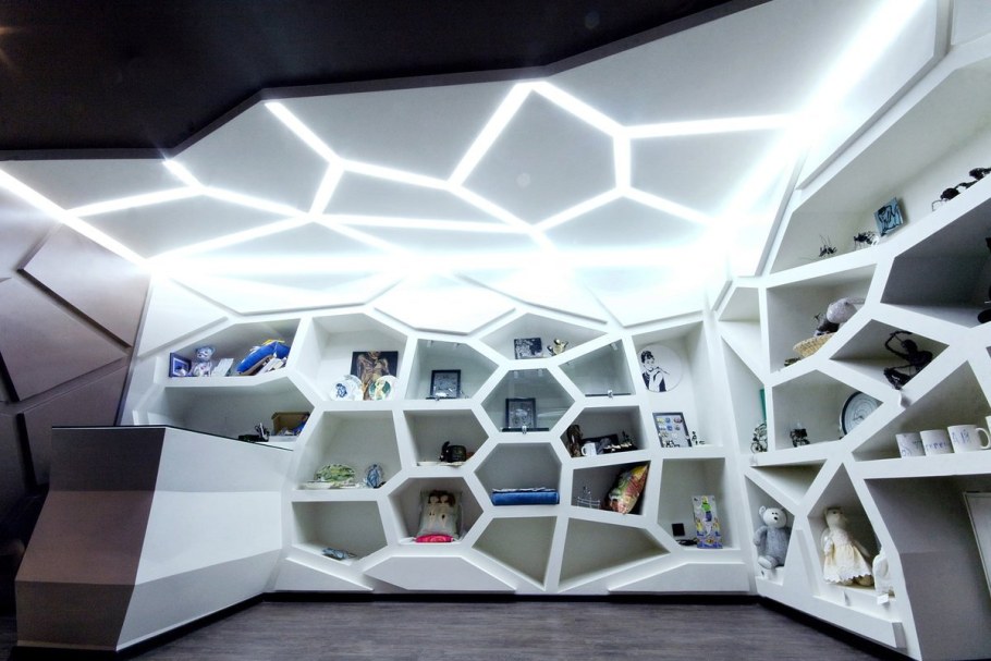 Футуристический стиль в интерьере