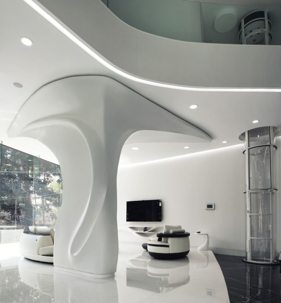 Футуристический интерьер