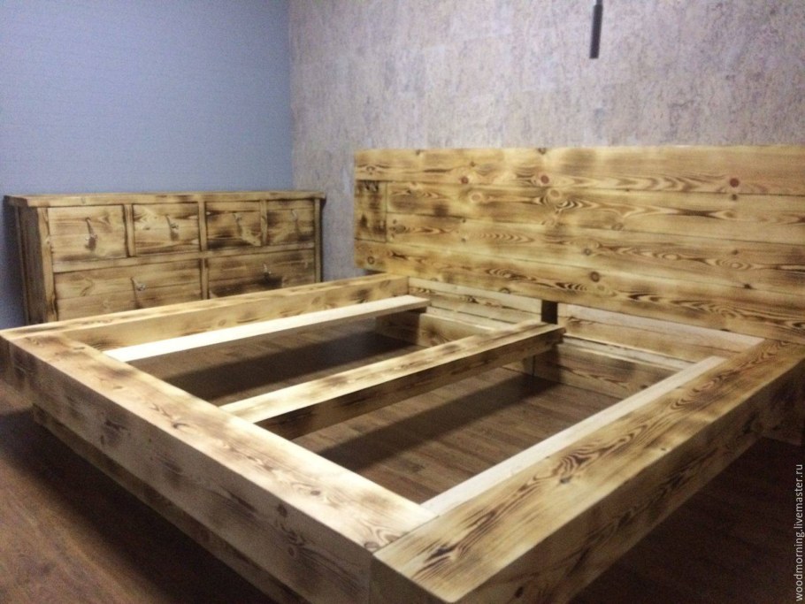 Каркас из бруса 100х100 для евро матраса