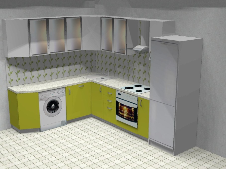 Угловая кухня Леруа Мерлен