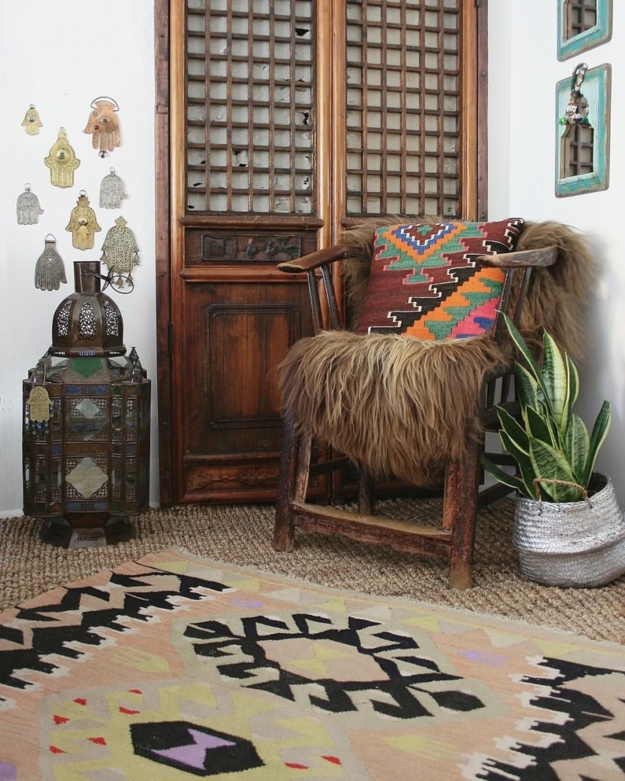 Коврик в стиле этно