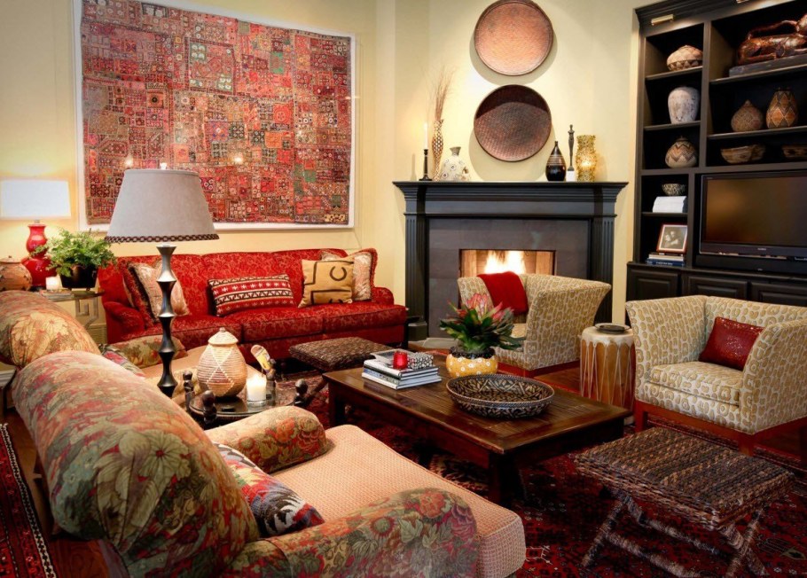 Этнический стиль в интерьере