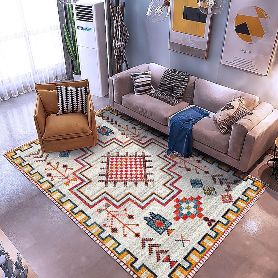 Ковер в этническом стиле