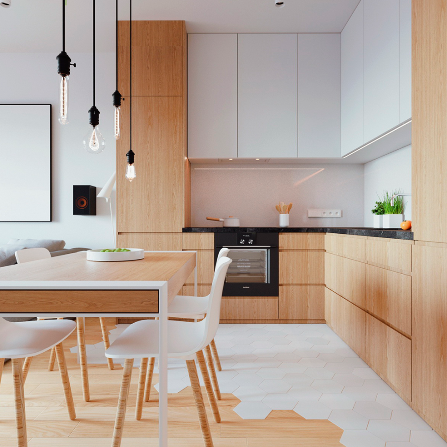 Стильный интерьер кухни