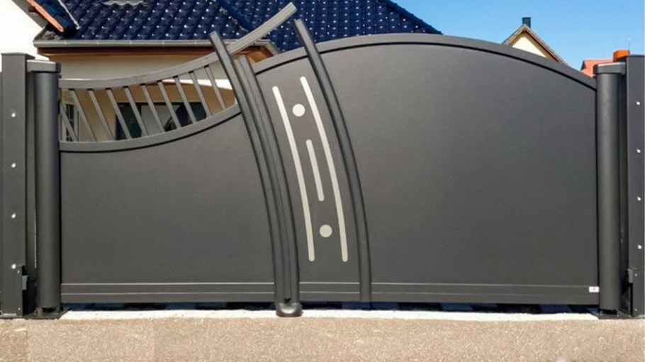 Ворота в современном стиле