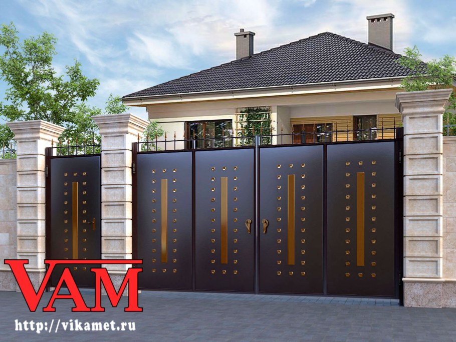 Красивые ворота