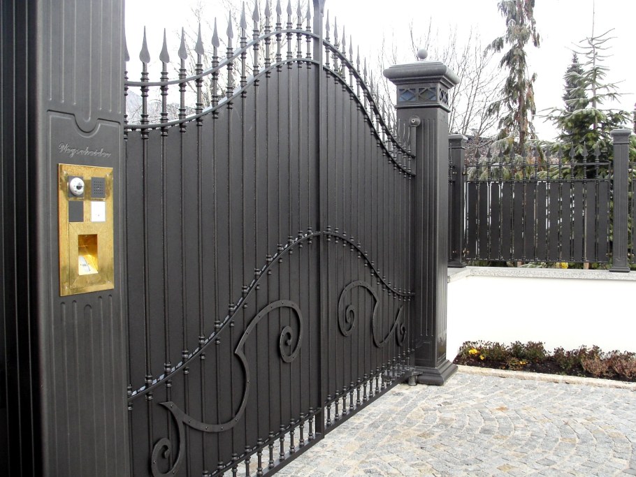 Ворота металлические