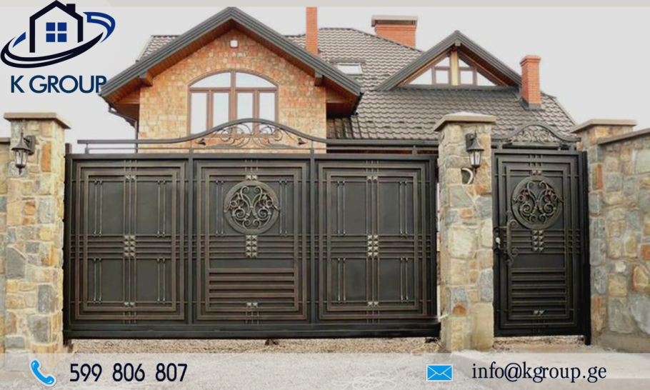 Классические кованые ворота