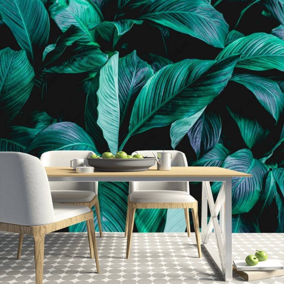 Фотообои листья