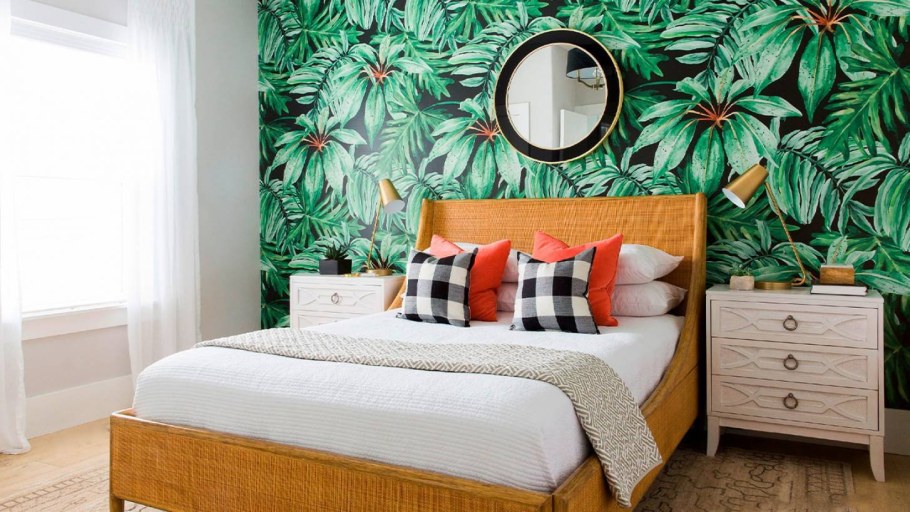 Фотообои в интерьере спальни