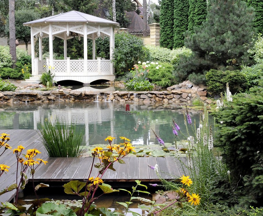 Усадьба воронцово, китайский сад беседка