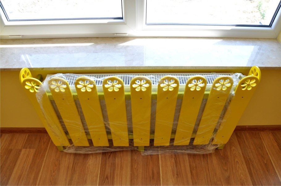 Декор батареи отопления