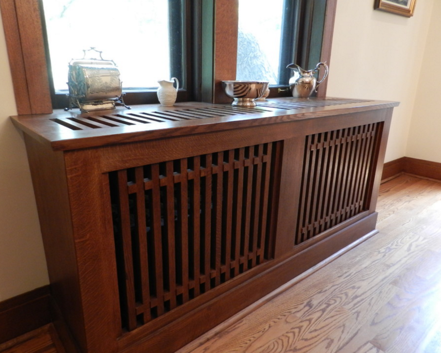 Экран на радиатор отопления