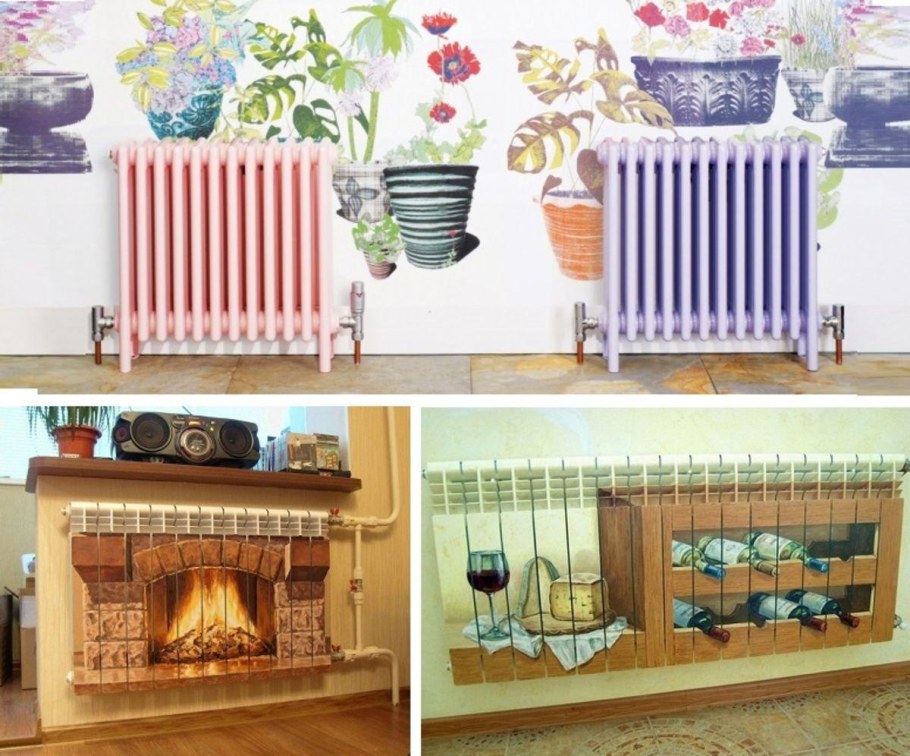 Декор батареи