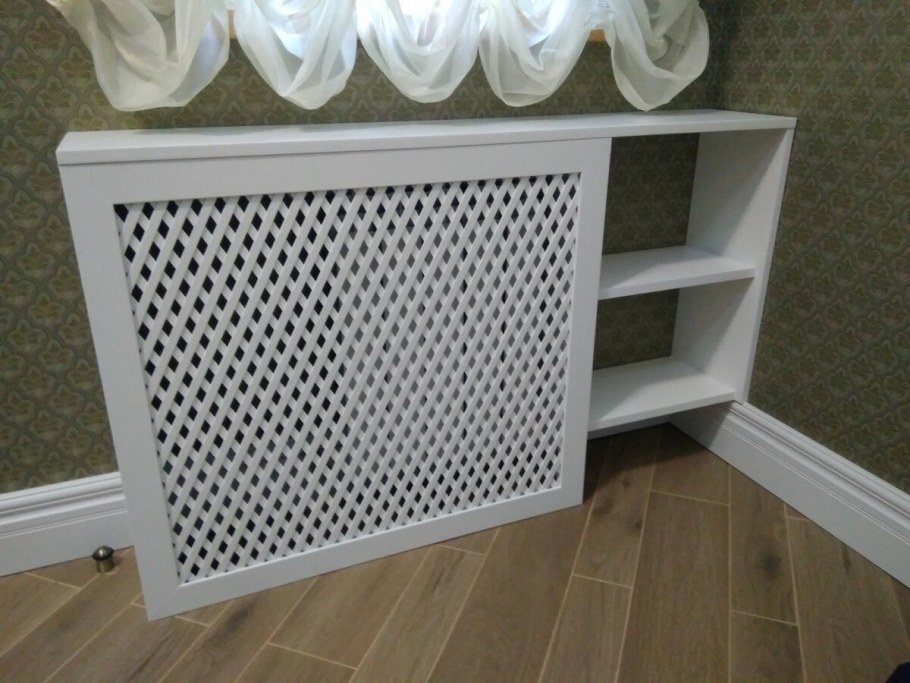 Декоративный короб для батареи отопления