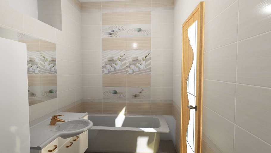 Плитка для ванной релакс Уралкерамика