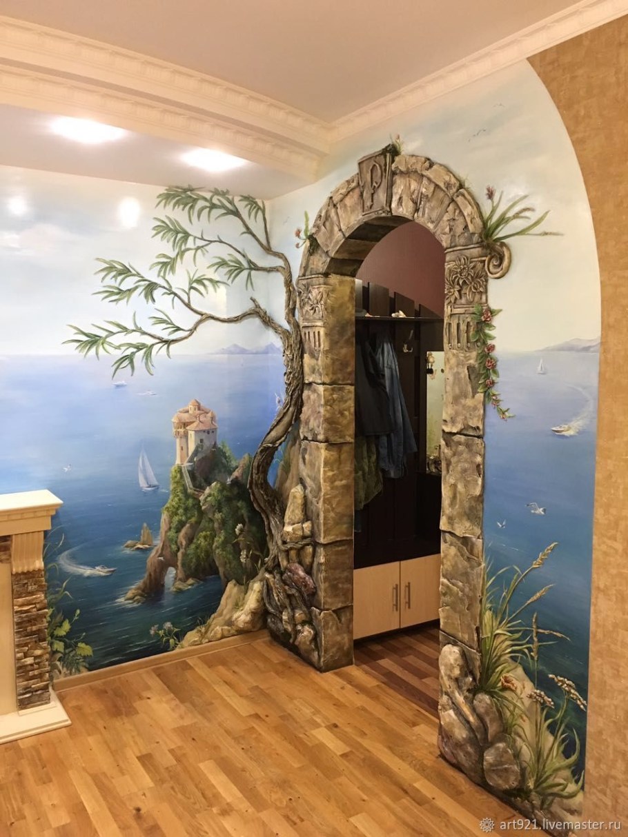 Художественная роспись стен