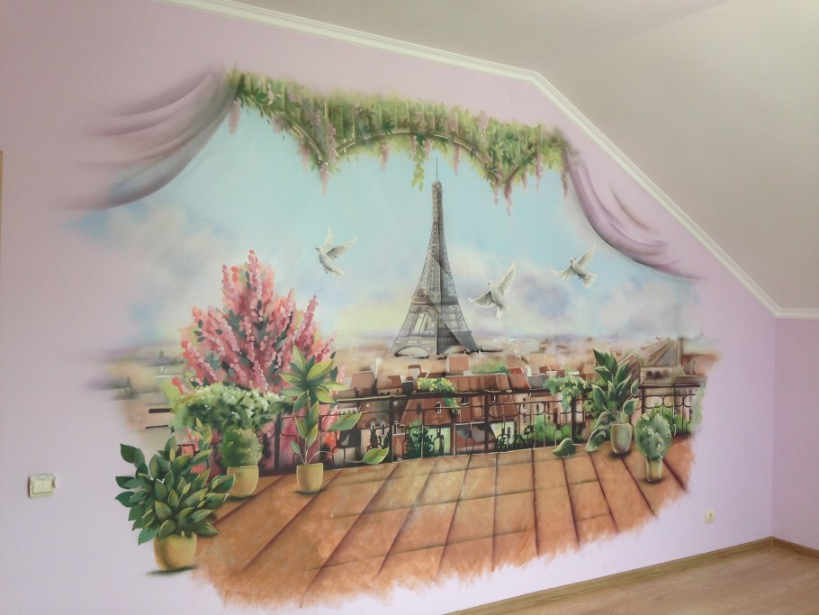 Художественная настенная роспись