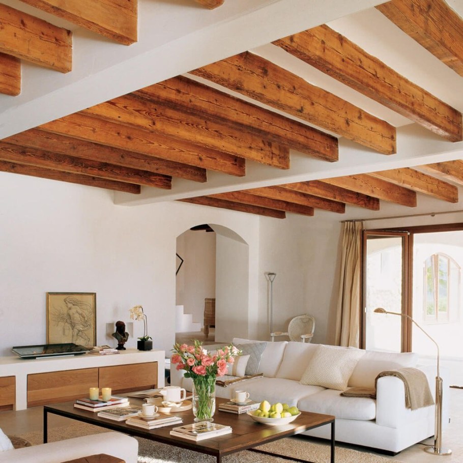 Декоративные потолочные балки