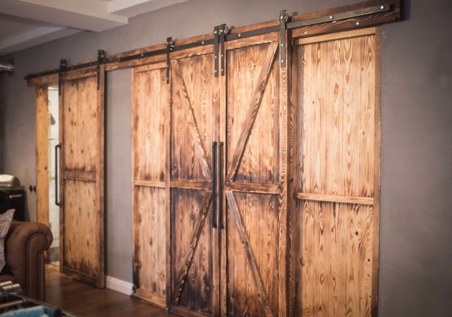 Амбарная дверь Леруа