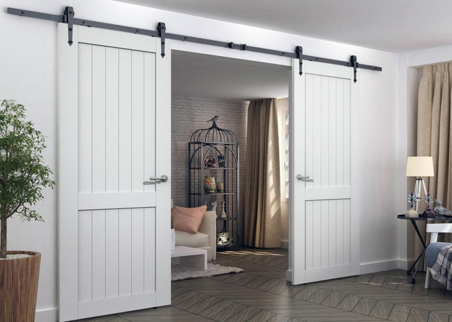 Откатные Амбарные межкомнатные двери