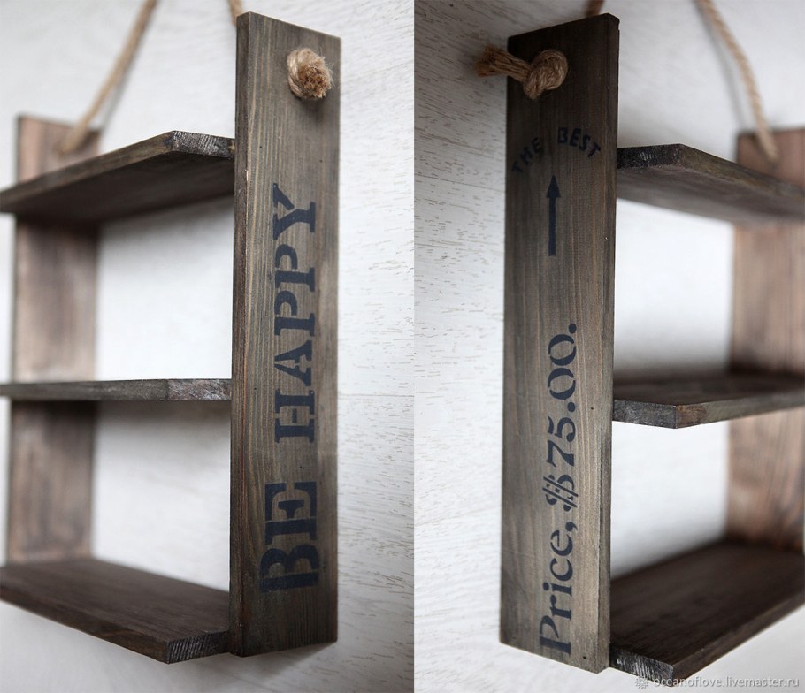 Оригинальные полочки