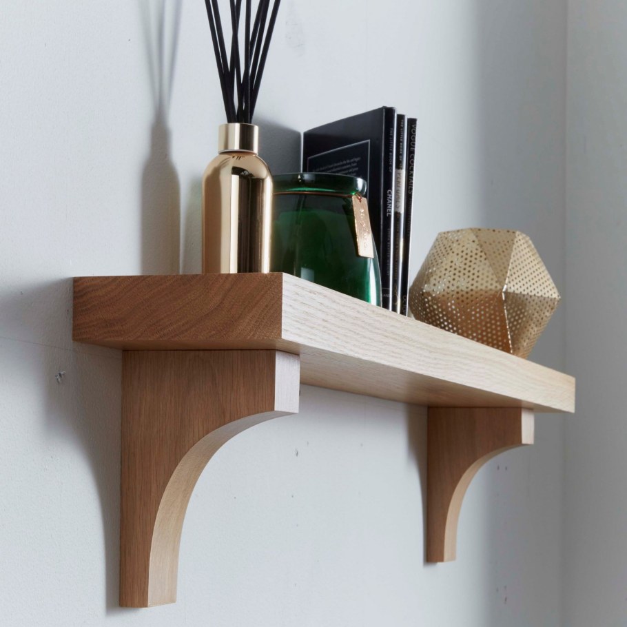 Необычные деревянные полки