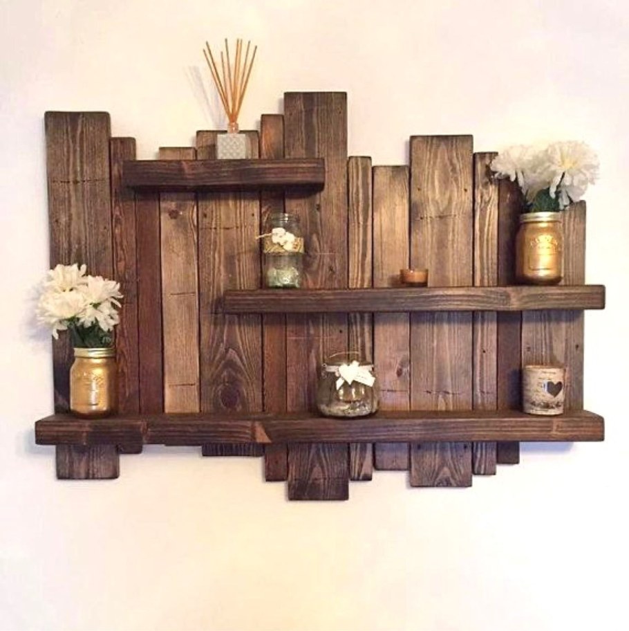 Деревянные полочки